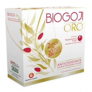 BIOGOJI ORO | INTEGRATORE ALIMENTARE A BASE DI SUCCO CONCENTRATO DEL FRUTTO - AZIONE DI DIFESA DALL'INVECCHIAMENTO CELLULARE 