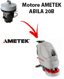 ABILA 20B Motore aspirazione Acustek LAMB AMETEK per Lavapavimenti COMAC - 24/36 V 601 W