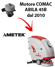 ABILA 45B 2010 dal numero di serie 113002718 Motore aspirazione LAMB AMETEK per Lavapavimenti COMAC - 24 V 344 W