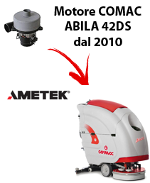 ABILA 42DS 2010 dal numero di serie 113002718 Motore aspirazione LAMB AMETEK per Lavasciuga COMAC - 24 V 344 W