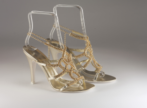 Sandalo gioiello cristalli svarovsky donna elegante da sposa e cerimonia Carlo Pignatelli cod.16Z4332