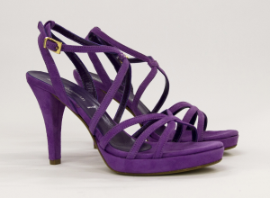  Sandalo pelle scamosciata elegante da cerimonia donna con cinghietta regolabile Art. 6131 Bressan