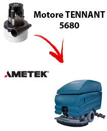 5680 Motore aspirazione LAMB AMETEK per Lavapavimenti TENNANT - 36 V 654 W