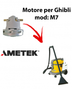 Motore aspirazione AMETEK ITALIA che può sostituire 063700010 per lavapavimenti 