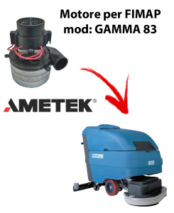 GAMMA 83 Motore aspirazione AMETEK per Lavasciuga FIMAP - 36 V 646 W