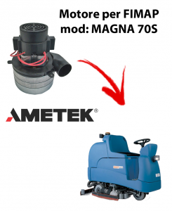 Motore aspirazione Ametek per Lavapavimenti FIMAP MAGNA 70 S