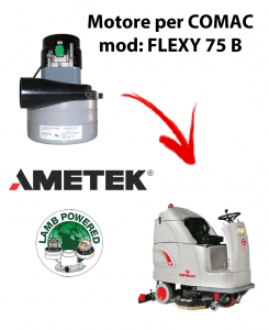 Motore aspirazione Ametek per Lavapavimenti COMAC FLEXY 75 B