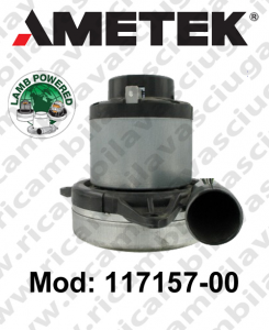 Motore aspirazione 117157-00 LAMB AMETEK per sistemi centralizzati