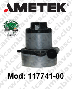 Motore aspirazione Lamb Ametek 117741-00  per sistemi centralizzati