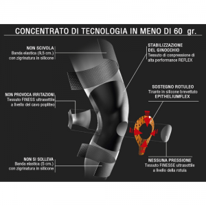 EPITACT SPORT GINOCCHIERA CON STABILIZZAZIONE DEL GINOCCHIO