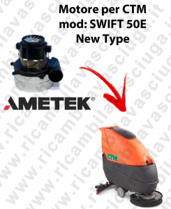 SWIFT 50 E NEW TYPE Motore aspirazione SYNCLEAN per Lavasciuga CTM - 240 V 1147 W