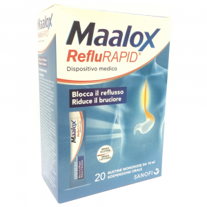 MAALOX REFLU RAPID: BUSTINE MONODOSE  - BLOCCA IL REFLUSSO, RIDUCE IL BRUCIORE