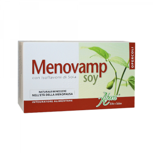 MENOVAMP SOY - INTEGRATORE ALIMENTARE A BASE DI ISOFLAVONI PER CONTRASTARE I  DISTURBI DELLA MENOPAUSA ABOCA 60 OPERCOLI