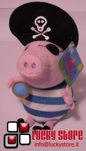 George pirata peluche 30 cm velluto Peppa Pig