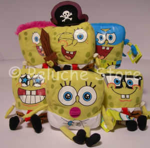 Spongebob facce peluche 15 cm Squarepants Originale Punk Super Eroe