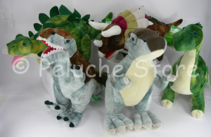 Animal Planet Dinosauri peluche 27 cm T-Rex Brontosauro Stegosauro