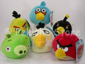 Angry Birds peluche 10 cm Qualità Velluto Originale 