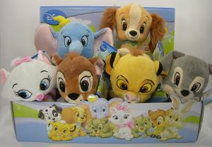 Disney Animal Friends Baby Tales peluche 15 cm velluto Bambi Dumbo Lilly