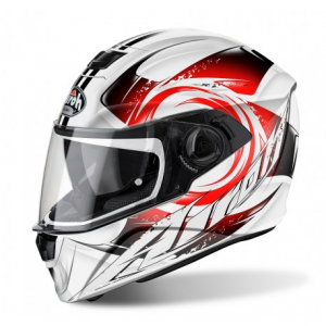 CASCO AIROH STORM ANGER RED GLOSS STA55