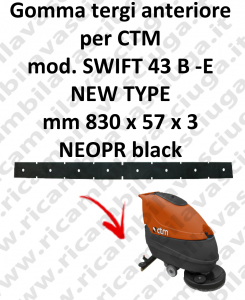 SWIFT 43 B - E new type GOMMA TERGI lavapavimenti anteriore per CTM