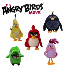 Angry Birds film peluche 25 cm Qualità velluto Bomb Leonard Red Stella Chuck