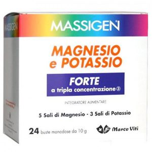 MASSIGEN SPORT MAGNESIO E POTASSIO FORTE 24 BST