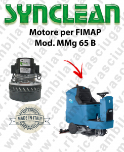 MMG 65 B Motore aspirazione SYNCLEAN per Lavapavimenti FIMAP - 24 V 322 W
