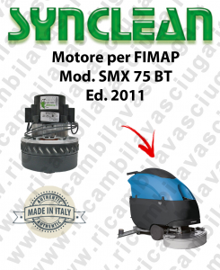 SMX 75 BT Ed. 2011 Motore aspirazione SYNCLEAN per Lavasciuga FIMAP - 24 V 322 W
