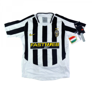 2003-04 Juventus Maglia Home Ragazzo *Cartellino e Confezione 