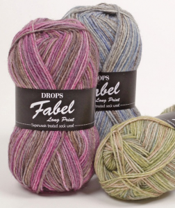 New Zealand Print: filato misto lana vergine multicolor