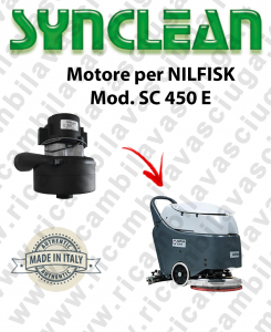 SC 450 E Motore aspirazione SYNCLEAN per lavapavimenti NILFISK - 230 V 640 W
