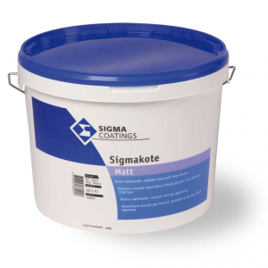 Pittura inodore a basso impatto ambientale SigmaKote Matt 10lt SIGMA (DISPONIBILE IN NEGOZIO)