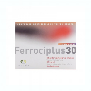 Ferronam Integratore Ferro Manganese Vitamine B12 C e D 30 Compresse