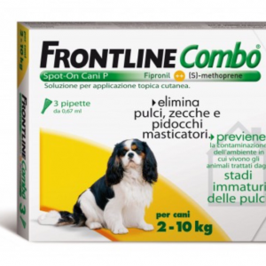 FRONTLINE COMBO CANE spot-on 2 - 10 KG MERIAL  conf.3PIP