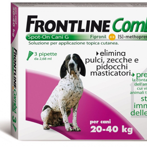 FRONTLINE COMBO CANE spot-on 20 - 40 KG MERIAL  conf.3PIP