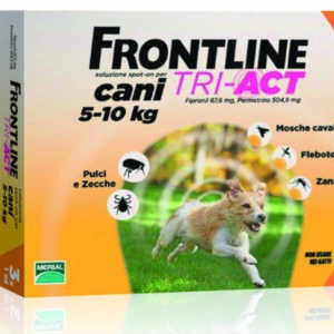 FRONTLINE TRI-ACT SPOT-ON CANI 5 - 10 KG MERIAL  conf.3PIP
