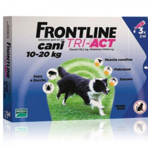 FRONTLINE TRI-ACT SPOT-ON CANI 10 - 20 KG MERIAL  conf.3PIP