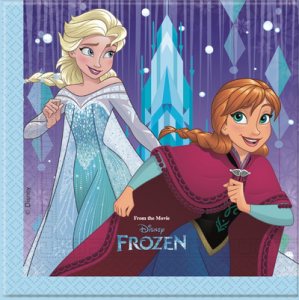 Disney Frozen Snowflakes tovaglioli festa 33x33cm