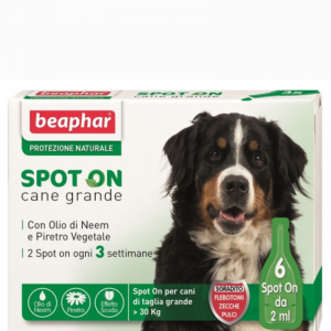 SPOT ON CANI BEAPHAR oltre 30KG  conf.6PIP