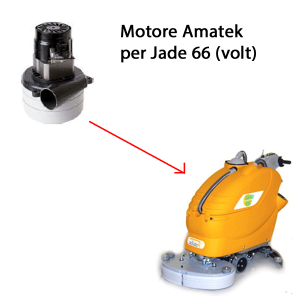 Jade 66 24 volt. Vacuum motors for scrubber dryer Adiatek