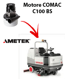 C100 BS Vacuum motors AMETEK for scrubber dryer Comac