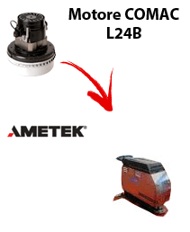 L 24B  Vacuum motors AMETEK for scrubber dryer Comac