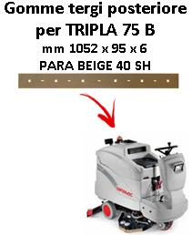 TRIPLA 75 B Back Squeegee rubber Comac