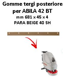 ABILA 42 BT Back Squeegee rubber Comac
