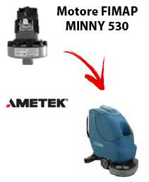 MINNY 530   Vacuum motors AMETEK for scrubber dryer Fimap