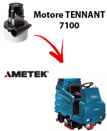 7100 Vacuum motors AMETEK for scrubber dryer TENNANT