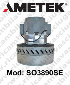 Vacuum motor SO3890SE AMETEK for scrubber dryer and vacuum cleaner