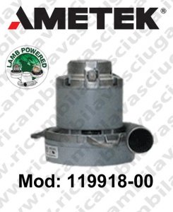 Vacuum Motor LAMB AMETEK 119918-00 for sistemi centralizzati