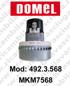 DOMEL Vacuum motor 492.3.568 MKM7568 for scrubber dryer and vacuum cleaner