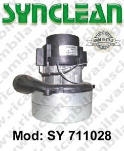 Vacuum motor SY  711028 SYNCLEAN for scrubber dryer and vacuum cleaner